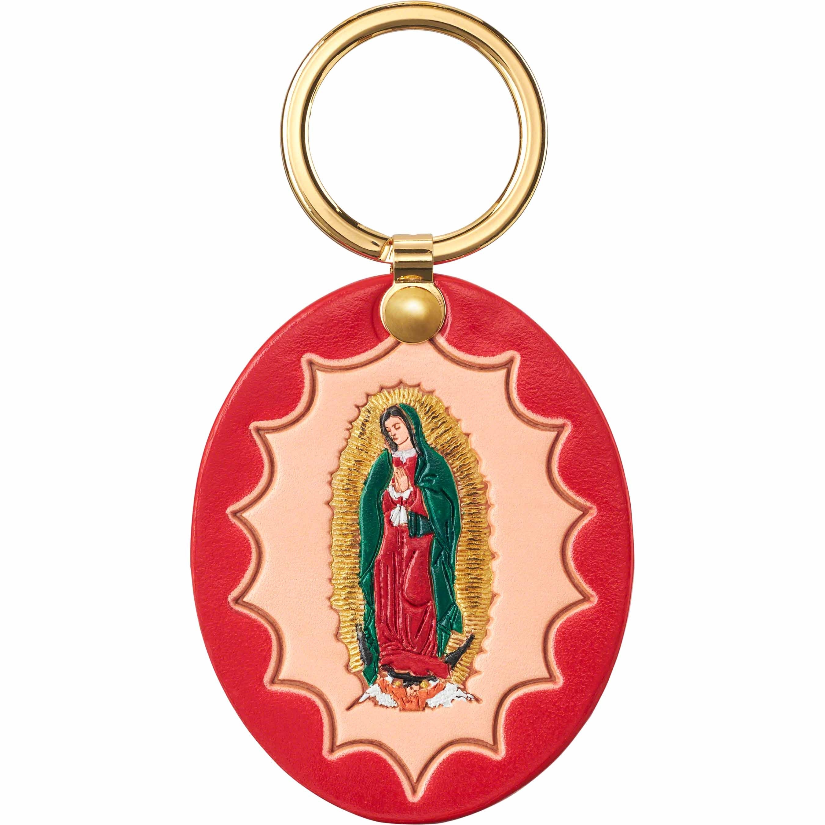 Guadalupe Leather Keychain view 7